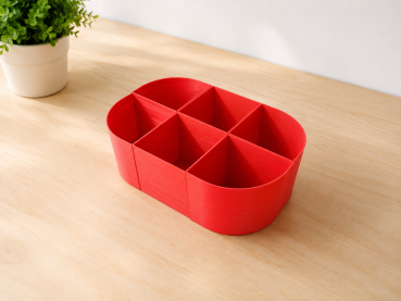 Preview: Passgenauer Organizer für IKEA TROFAST Box 30×20×10 cm aus hochwertigem PLA